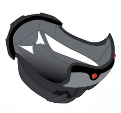 Vnitřní polstrování Shark Vision-R GT - interiér přilby - Velikost: S Vnitřní polstrování Shark Vision-R GT - interiér přilby - Velikost: S