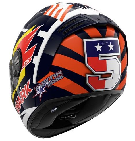 Shark Spartan RS Replica Zarco Austin BRW - Velikost: XS (53-54)