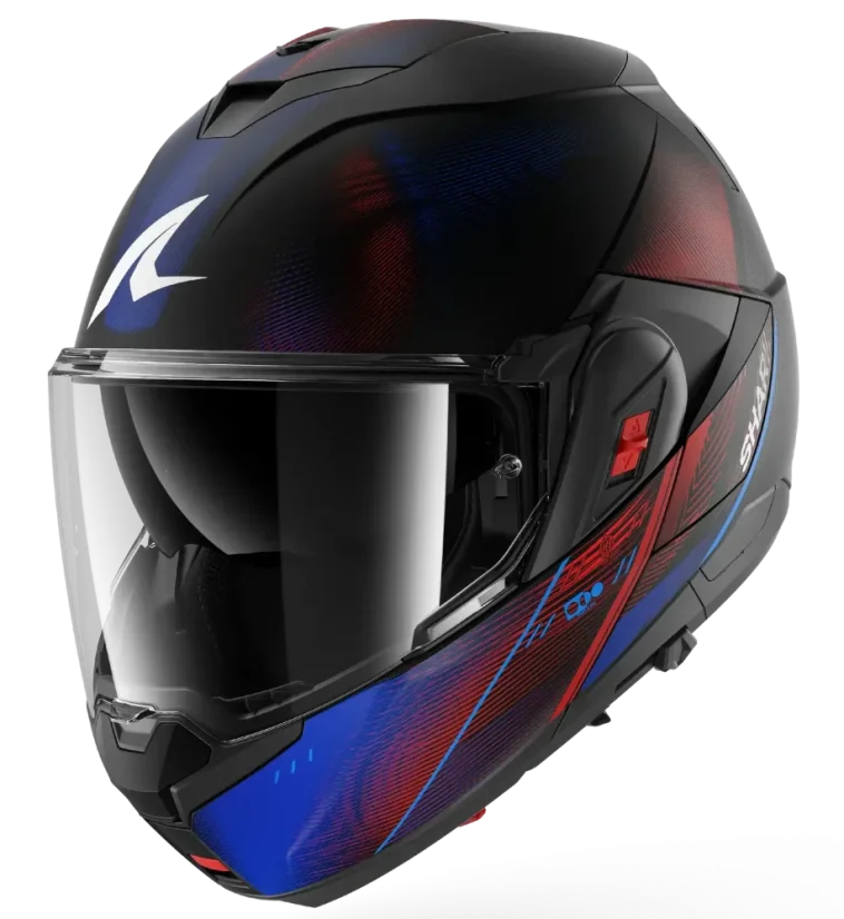 Vyklápěcí helma Shark OXO Speed-Tech mat KBR