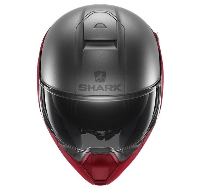 Výklopná přilba Shark EvoJet Dual mat RAR - Velikost: M (57-58)