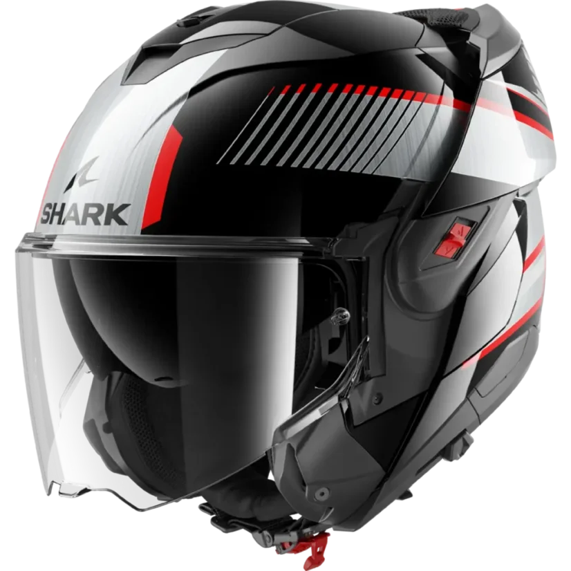 Překlápěcí přilba na motorku Shark OXO Sikter KUS - Velikost: XL (61-62)