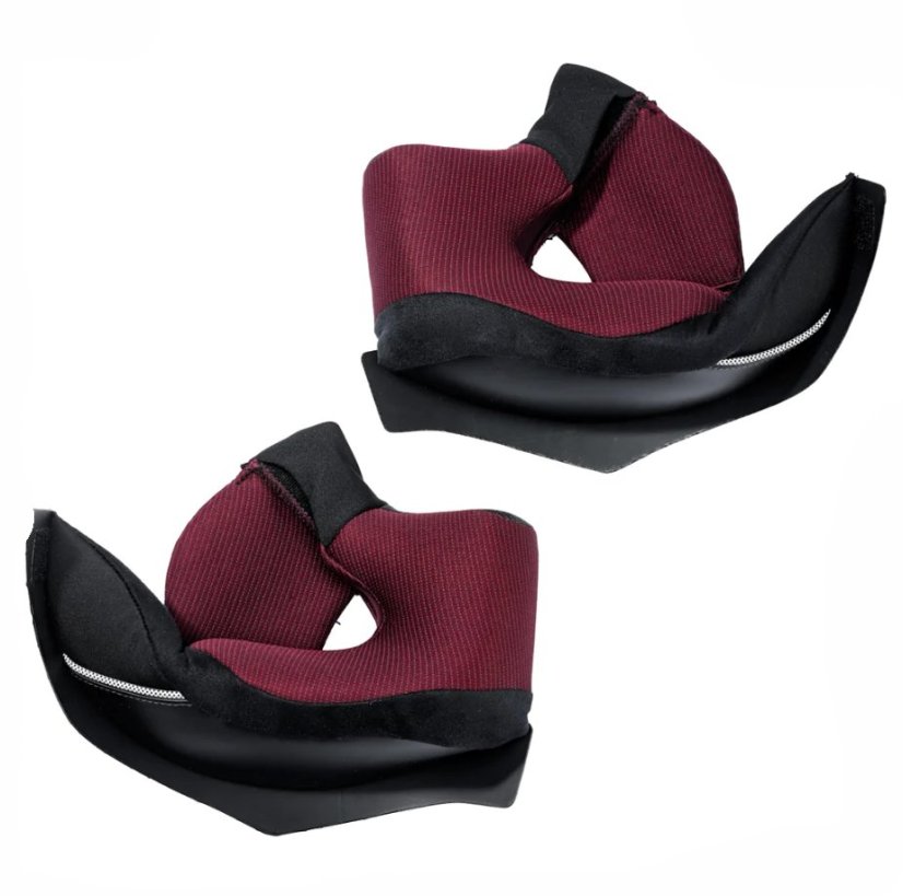 Lícnice Shark Speed-R - vycpávky tváře - červené - Velikost: 35mm Lícnice Shark Speed-R - vycpávky tváře - červené - Velikost: 35mm