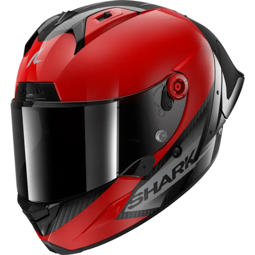 Závodní moto přilba Shark Aeron GP Blank SP DRA