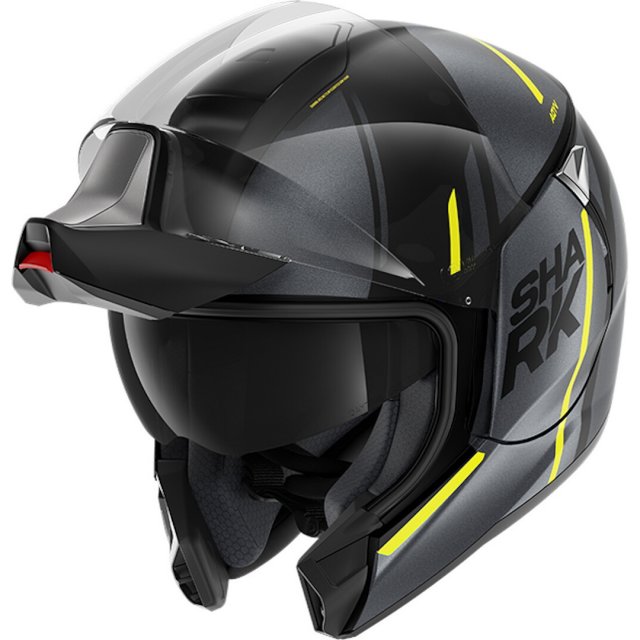 Výklopná přilba Shark EvoJet Vyda mat KAY
