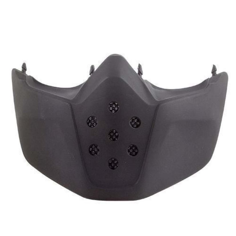 Ochranná maska Shark Raw, Drak - černá