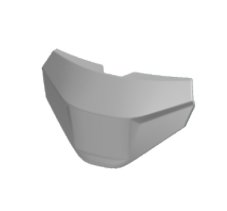 Krytka přední ventilace Shark Evo-GT