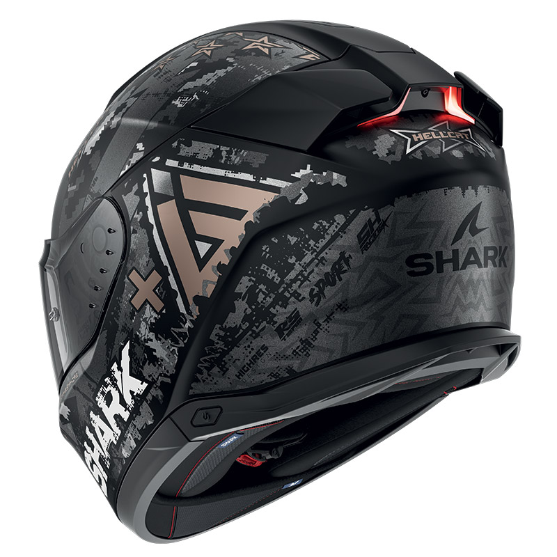 Shark Skwal i3 Hellcat mat KUA - Velikost: XXL (63-64)