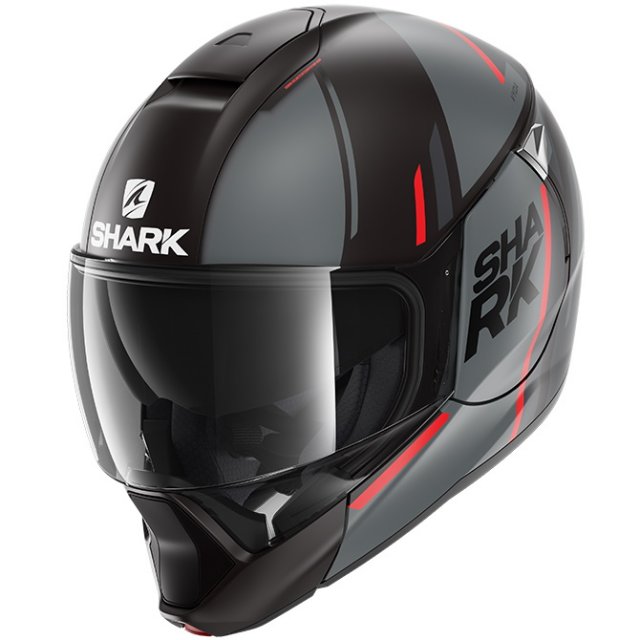 Výklopná přilba Shark EvoJet Vyda mat KAR