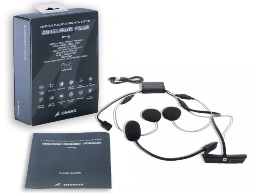 Shark Evo Sharktooth Intercom System Shark SenaTooth Duo Bluetooth