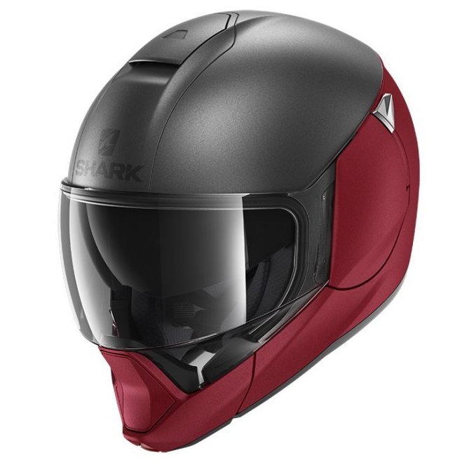 Výklopná přilba Shark EvoJet Dual mat RAR - Velikost: M (57-58)