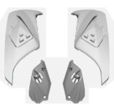 Vrchní ventilace Shark Evo-GT - pro L, XL, XXL