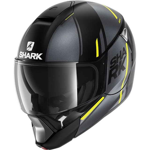 Výklopná přilba Shark EvoJet Vyda mat KAY