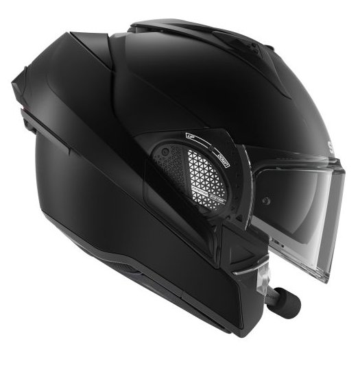 Přilba Shark Evo-GT Blank mat KMA + N-Com komunikátor