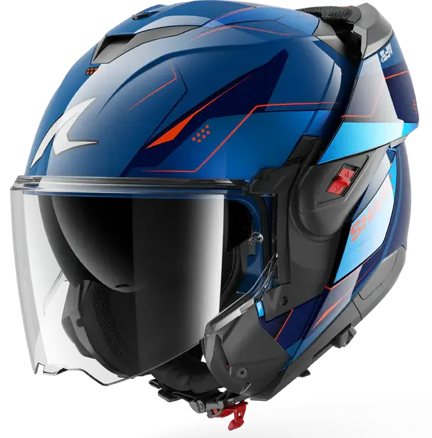 Helma Shark OXO Mekarium BUO - Velikost: M (57-58)